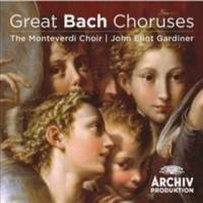 바흐의 위대한 합창 작품집 (Great Bach Choruses)(CD) - John Eliot Gardiner