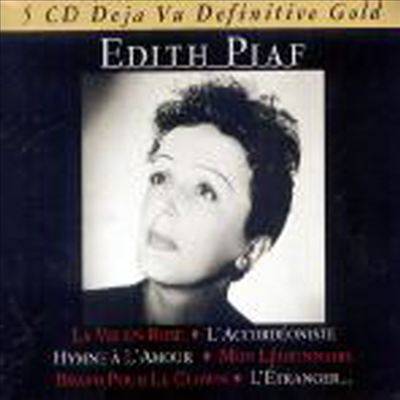 Edith Piaf - Deja Vu Definitive Gold (5 For 1)