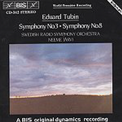 투빈 : 교향곡 3, 8번 (Tubin : Symphony No.3 & 8)(CD) - Neeme Jarvi