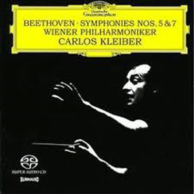 베토벤: 교향곡 5번 &amp; 7번 (Beethoven : Symphonien Nos. 5 &amp; 7) (SACD Hybrid) - Carlos Kleiber