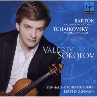 차이코프스키 & 바르토크 : 바이올린 협주곡 (Tchaikovsky & Bartok : Violin Concertos)(CD) - Valeriy Sokolov