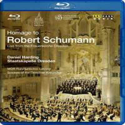 슈만 : 교향곡 3번, 게노베바 서곡 &amp; 미뇽을 위한 레퀴엠 (Homage to Robert Schumann) (Blu-ray) - Daniel Harding