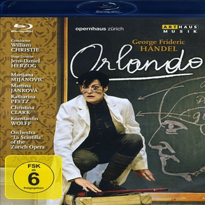 헨델 : 오를란도 (Handel : Orlando) (한글무자막)(Blu-ray) - William Christie