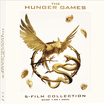The Hunger Games: 5-Film Collection (헝거게임: 5 필름 컬렉션)(한글무자막)(Blu-ray)