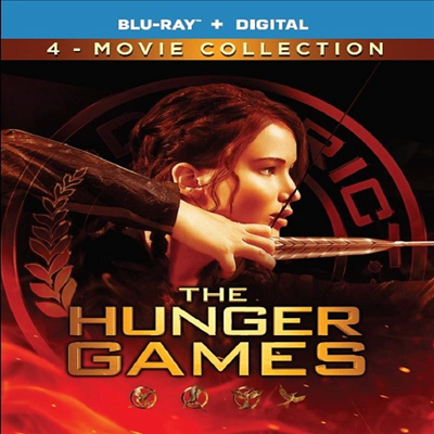 The Hunger Games: 4-Movie Collection (헝거게임: 4 무비 컬렉션)(한글무자막)(Blu-ray)