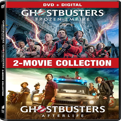 Ghostbusters: Afterlife (고스트버스터즈 라이즈) (2021) / Ghostbusters: Frozen Empire (고스트버스터즈: 오싹한 뉴욕) (2024)(지역코드1)(한글무자막)(DVD)