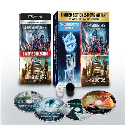Ghostbusters: Afterlife (고스트버스터즈 라이즈) (2021) / Ghostbusters: Frozen Empire (고스트버스터즈: 오싹한 뉴욕) (2024)(한글무자막)(4K Ultra HD + Blu-ray)