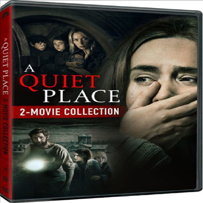 A Quiet Place (콰이어트 플레이스) (2018) / A Quiet Place Part II (콰이어트 플레이스 2) (2020)(지역코드1)(한글무자막)(DVD)