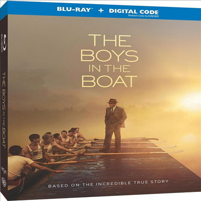 The Boys in the Boat (더 보이즈 인 더 보트) (2023)(한글무자막)(Blu-ray)