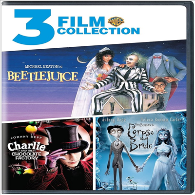 Beetlejuice (비틀쥬스) (1988) / Charlie and the Chocolate Factory (찰리와 초콜릿 공장) (2005)(지역코드1)(한글무자막)(DVD)