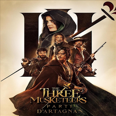 The Three Musketeers - Part 1: D'Artagnan (삼총사 파트 1: 달타냥) (2023)(지역코드1)(한글무자막)(DVD)