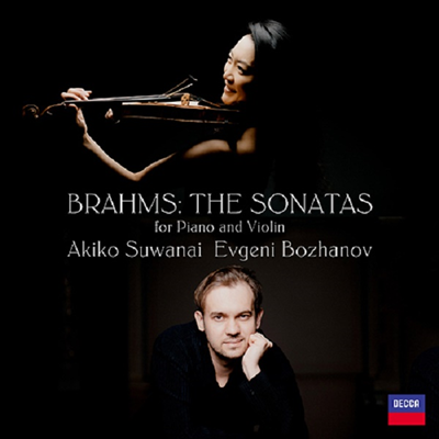 브람스: 바이올린 소나타 1-3번 (Brahms: Violin Sonatas) (Ltd)(SACD Hybrid)(일본반) - 아키코 스와나이 (Akiko Suwanai)