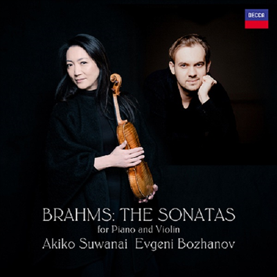 브람스: 바이올린 소나타 1-3번 (Brahms: Violin Sonatas) (UHQCD)(일본반) - 아키코 스와나이 (Akiko Suwanai)