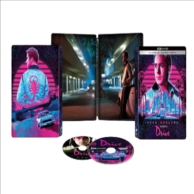 Drive (드라이브) (Steelbook)(4K Ultra HD+Blu-ray)(한글무자막)(4K Ultra HD)