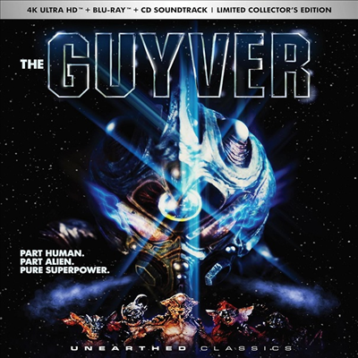 The Guyver (Limited Collector&#39;s Edition) (가이버) (1991)(한글무자막)(4K Ultra HD + Blu-ray)