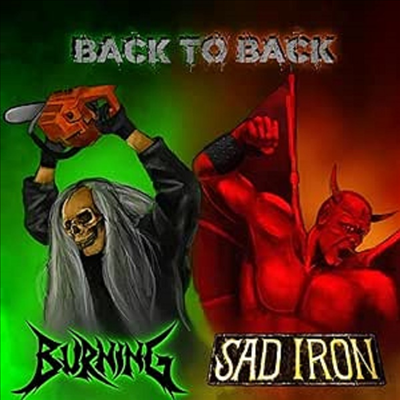 Burning/Sad Iron - Back To Back (CD)