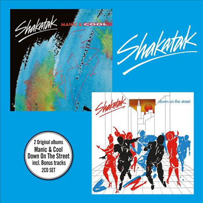 Shakatak - Manic And Cool + Down On The Street (Triplesleeve)(2CD)