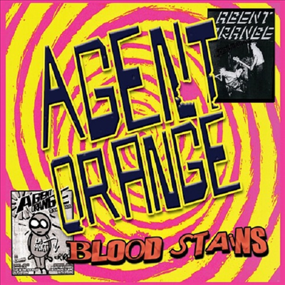 Agent Orange - Bloodstains (7 Inch Pink Colored Single LP)