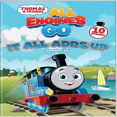 Thomas And Friends: All Engines Go - It All Adds Up - Season 26 (토마스와 친구들: 올 엔진스 고 - 시즌 26)(지역코드1)(한글무자막)(DVD)