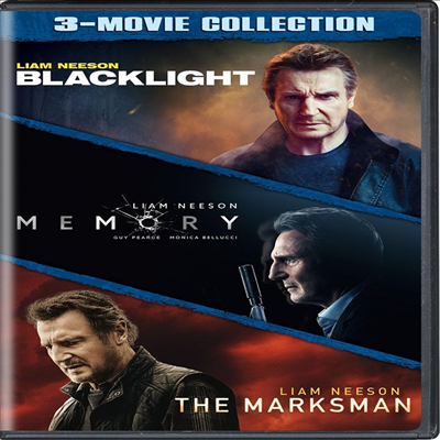 Blacklight (블랙라이트) (2022) / Memory (메모리) (2022) / The Marksman (마크맨) (2021)(지역코드1)(한글무자막)(DVD)