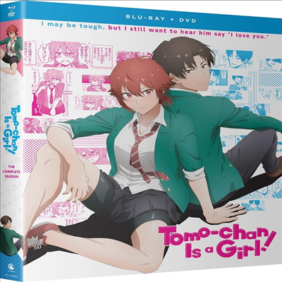 Tomo-chan Is A Girl!: The Complete Season (토모 짱은 여자아이!) (2023)(한글무자막)(Blu-ray + DVD)