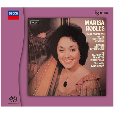 마리사 로블레스 - 하프 협주곡과 변주곡 (Marisa Robles - Harp Concertos and Variations) (Ltd. Ed)(DSD)(SACD Hybrid)(에소테릭사운드) - Marisa Robles