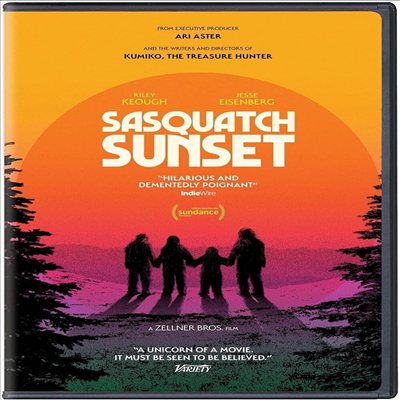 Sasquatch Sunset (새스콰치 선셋) (2024)(지역코드1)(한글무자막)(DVD)