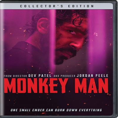 Monkey Man (몽키맨) (2024)(지역코드1)(한글무자막)(DVD)