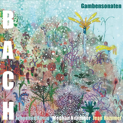 바흐: 감바 소나타 (Bach: Gambensonaten BWV 1027, 1028 &amp; 1029)(CD) - Johannes Konig