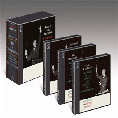 베토벤: 교향곡 1-9번 (Beethoven 9 Symphonies) (Ltd)(DSD)(6SACD Hybrid Boxset)(일본 타워레코드 독점 한정반) - Carl Schuricht