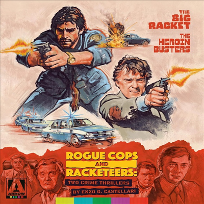 Rogue Cops and Racketeers: Two Crime Thrillers by Enzo G. Castellari (Standard Edition) (로그 캅스 앤 라켓티어스) (1976)(한글무자막)(Blu-ray)