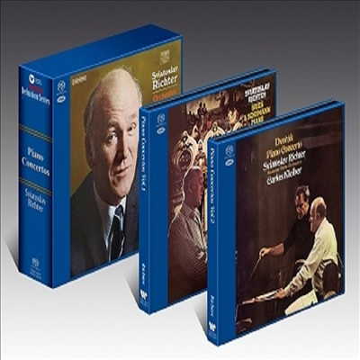 스비아토슬라프 리히터 - 피아노 협주곡의 완성 (Sviatoslav Richter - Piano Concerto Collection, EMI 1969-79) (Ltd)(DSD)(4SACD Hybrid Boxset)(일본 타워레코드 독점 한정반) - Sviatoslav Richter