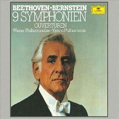 베토벤: 교향곡 1-9번, 서곡 (Beethoven 9 Symphonies & Overtures) (Ltd)(DSD)(5SACD Hybrid Boxset)(일본 타워레코드 독점 한정반) - Leonard Bernstein