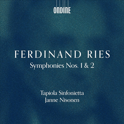 리스: 교향곡 1 & 2번 (Ries: Symphonies Nos.1 & 2)(CD) - Janne Nisonen