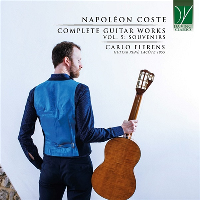 나폴레옹 코스트: 기타 작품집 5집 (Napoleon Coste: Complete Guitar Works Vol.5)(CD) - Carlo Fierens