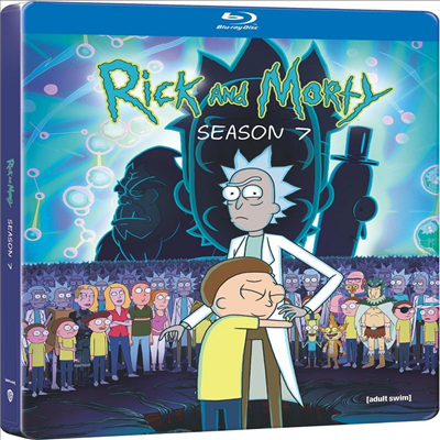 Rick and Morty: Season 7 (릭 앤 모티: 시즌 7) (2023)(Steelbook)(한글무자막)(Blu-ray)