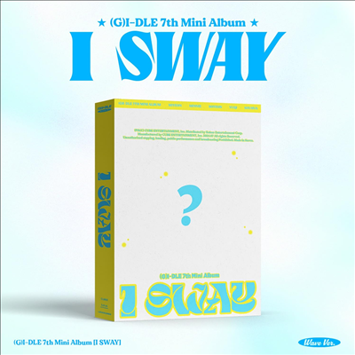 (여자)아이들 - I Sway (Wave Version)(미국반 독점 포토카드 랜덤)(미국빌보드집계반영)(CD)