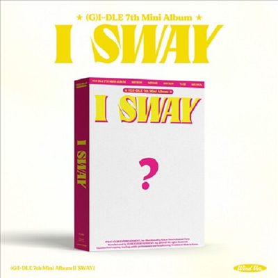 (여자)아이들 - I Sway (Wind Version)(미국반 독점 포토카드 랜덤)(미국빌보드집계반영)(CD)