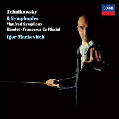 차이코프스키: 교향곡 1-6번, 만프레드 (Tchaikovsky: Complete Symphonies) (Ltd)(5CD Boxset)(일본 타워레코드 독점 한정반) - Igor Markevitch