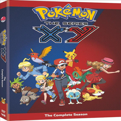 Pokemon The Series: XY Complete Season (포켓몬 더 시리즈: XY 컴플리트 시즌)(지역코드1)(한글무자막)(DVD)