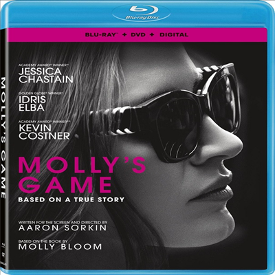 Molly's Game (몰리스 게임) (2018)(한글무자막)(Blu-ray)