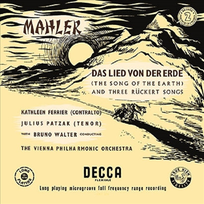 말러: 대지의 노래, 뤼케르트 가곡 (Mahler: Das Lied von der Erde, Ruckert-Lieder) (Ltd)(DSD)(SACD Hybrid)(일본 타워레코드 독점 한정반) - Kathleen Ferrier
