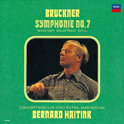 브루크너: 교향곡 7번, 바그너: 지그프리트 목가 (Bruckner: Symphony No.7, Wagner: Siegfried-Idyll) (Ltd)(DSD)(SACD Hybrid)(일본 타워레코드 독점 한정반) - Bernart Highttink