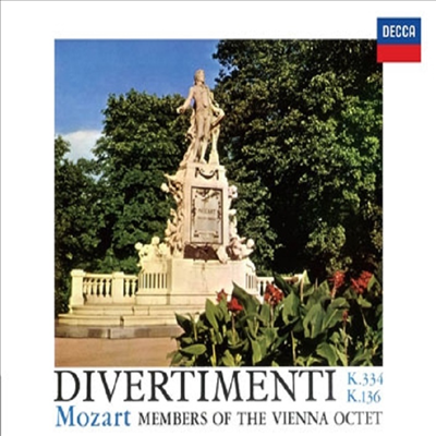 모차르트: 디베르티멘토, 행진곡, 클라리넷 오중주 (Mozart: Divertimento & March, Clarinet Quintet) (Ltd)(4CD Boxset)(일본 타워레코드 독점 한정반) - Vienna Octet
