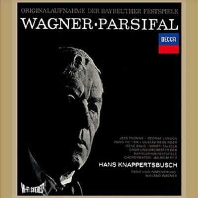 바그너: 파르지팔 (Wagner: Parsifal - 1962 Recordings) (Ltd)(4CD Set)(일본 타워레코드 독점 한정반) - Hans Knappertsbusch