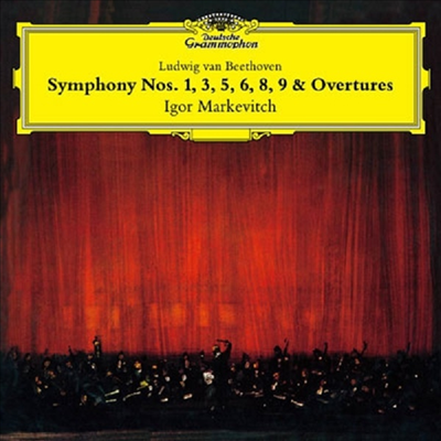 베토벤: 교향곡과 서곡 (Beethoven: Symphonies No.1, 3, 5, 6, 8, 9 & Overtures) (Ltd)(4CD Boxset)(일본 타워레코드 독점 한정반) - Igor Markenvitch