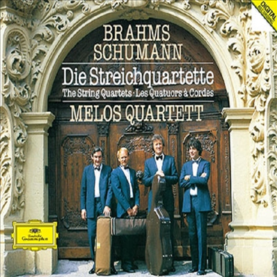 브람스, 슈만: 현악 사중주 (Brahms, Schumann: String Quartets) (Ltd)(4CD)(일본 타워레코드 독점 한정반) - Melos Quartett