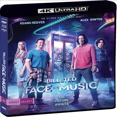 Bill & Ted Face the Music (엑설런트 어드벤쳐 3) (2020)(한글무자막)(4K Ultra HD + Blu-ray)
