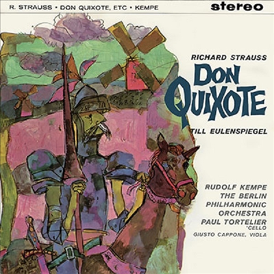 R. 슈트라우스: 돈 키호테, 틸 오일렌슈피겔 (R. Strauss: Don Quixote, Till Eulenspiegel) (Ltd)(SACD Hybrid)(일본 타워레코드 독점 한정반) - Rudolf Kempe