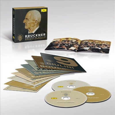 빈 필하모닉 - 브루크너의 교향곡 (Wiener Philharmoniker - Bruckner: Symphonies Nos.1 - 9) (9CD Boxset) - Wiener Philharmoniker